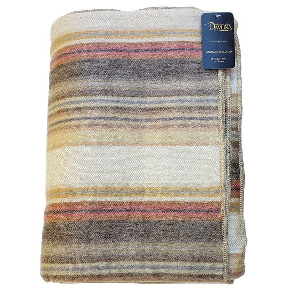 Alpaca Wool Throw Blanket – Soft, Lightweight & Hypoallergenic