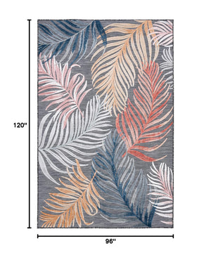 Indoor Outdoor Area Rug 8x10 – Stain & UV Resistant, Machine Woven Polyester