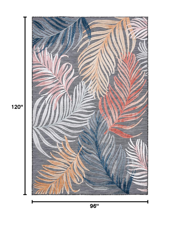 Indoor Outdoor Area Rug 8x10 – Stain & UV Resistant, Machine Woven Polyester