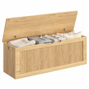 Extra Large Fluted Storage Bench with Lift Top