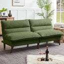 Convertible Futon Sofa Bed with Adjustable Backrest