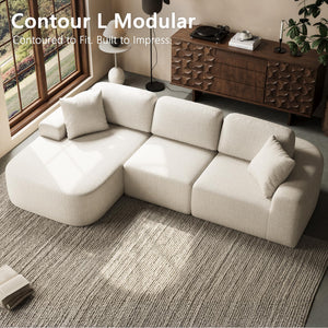 Modular Sectional Sofa with Chaise