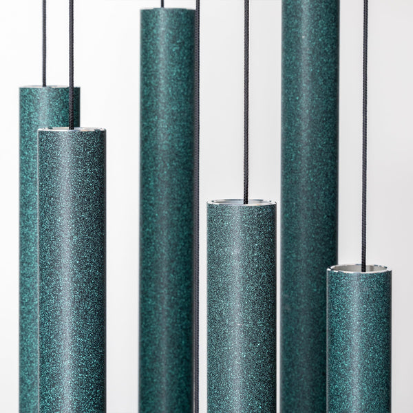 74-Inch Aluminum Wind Chime – Green