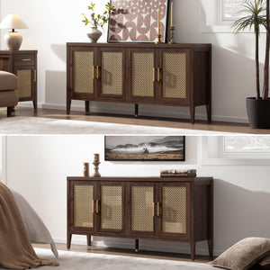58.5" TV Stand with Storage & 4 Doors