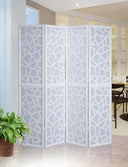 4-Panel Folding Room Divider Screen