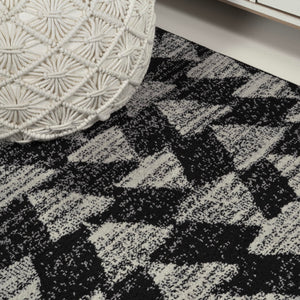 Moroccan Geometric Area Rug — 7'9" x 10' Rectangular