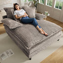 Oversized Indoor Chaise Lounge Chair with Adjustable Backrest