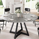 51" Round Dining Table for 6-8