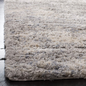 5' x 7' Berber Shag Area Rug – Abstract Design, Non-Shedding, 1.2-Inch Pile
