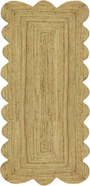 Handmade Braided Jute Runner Rug – 2'6" x 24'