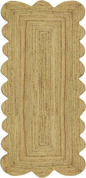 Handmade Braided Jute Runner Rug – 2'6" x 24'