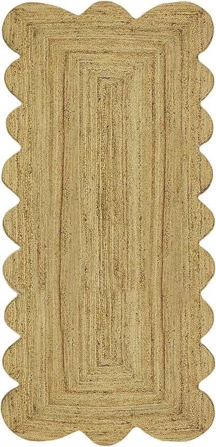 Handmade Braided Jute Runner Rug – 2'6" x 24'