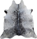 Genuine Cowhide Rug 6x6-7 Ft – Natural Animal Skin Area Rug