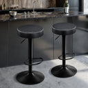 Swivel Adjustable Bar Stools Set of 2