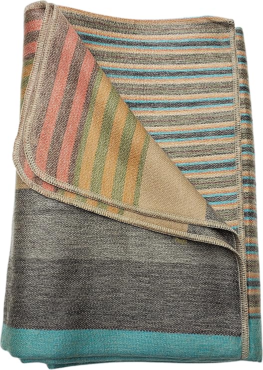 Alpaca Wool Throw Blanket – Soft, Lightweight & Hypoallergenic