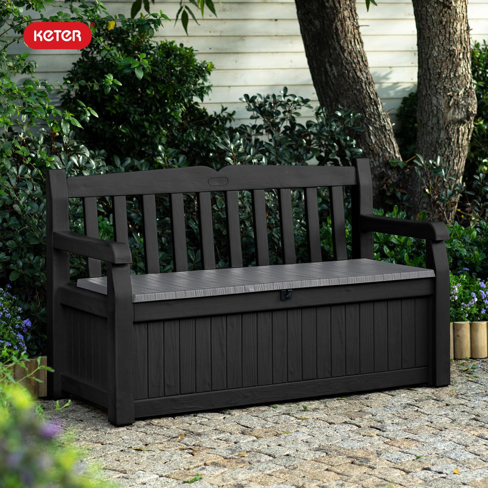 70 Gallon Outdoor Storage Bench Deck Box
