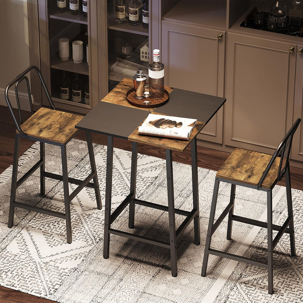 Square Bar Height Pub Table