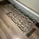 Clear Acrylic Bench – 2-Person Seat, 700 lbs Capacity