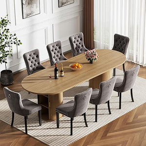 Extendable Dining Table Set with Chairs – 7, 9 & 11-Piece