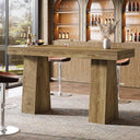 63-Inch Rustic Bar Height Table