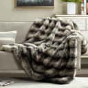Faux Fur Throw Blanket – Animal Skin Style