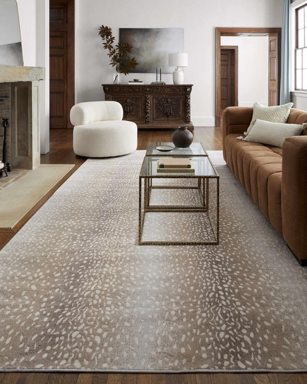 Animal Print Area Rug – Ombre Leopard Cheetah Pattern