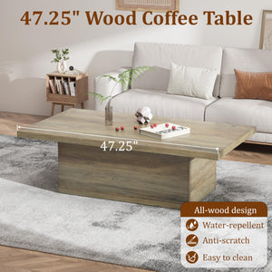 Farmhouse Coffee Table - Oak Brown