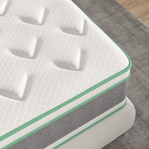 Hybrid Gel Memory Foam Mattress – Medium Firm with Pillow Top