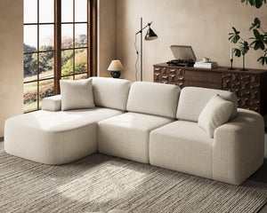 Modular Sectional Sofa with Chaise