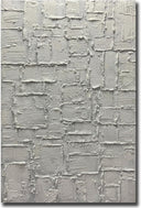 30x45" Hand-Painted Abstract Ocean Wave Oil Painting on Canvas – Vertical Framed Wall Art