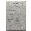 Hand-Painted Abstract Canvas Wall Art – 30x45 Inch Vertical Minimalist Painting
