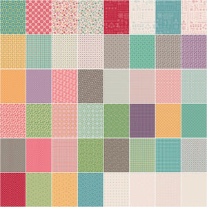 Piece & Plenty 48 Fat Quarter Bundle – 100% Cotton Quilting Fabric