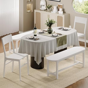 Dining Chairs and Benches Set of 4