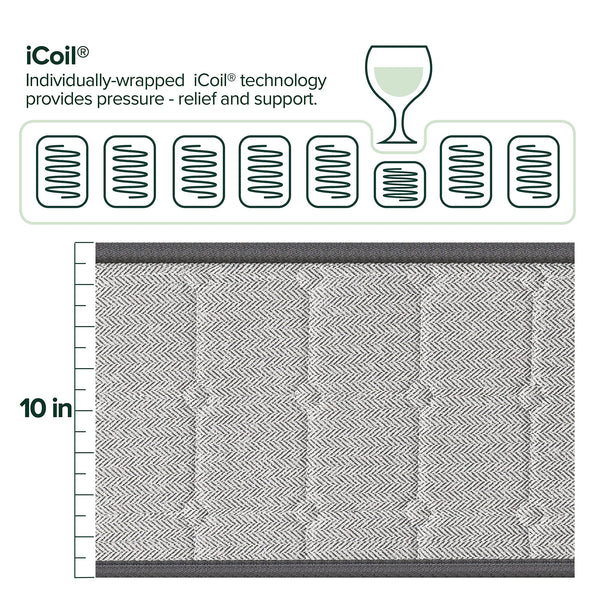 Cooling Gel Hybrid Mattress – Pocket Spring, Memory Foam, Multiple Sizes