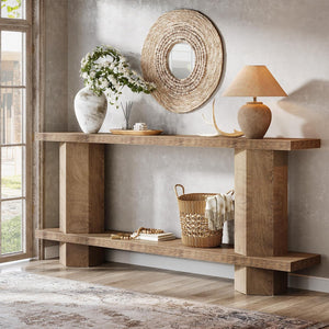 71-Inch Console Table for Entryway