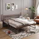 Twin Metal Daybed with Pop-Up Trundle