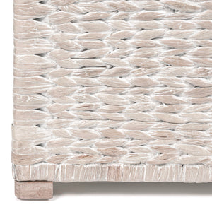 Woven Water Hyacinth Storage Trunk with Lid