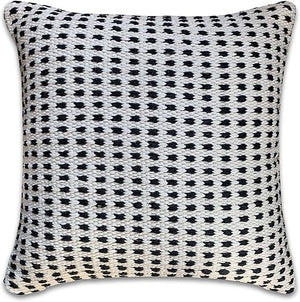 Lumbar Pillow Cover 12x20 – Cotton Textured Accent Cushion