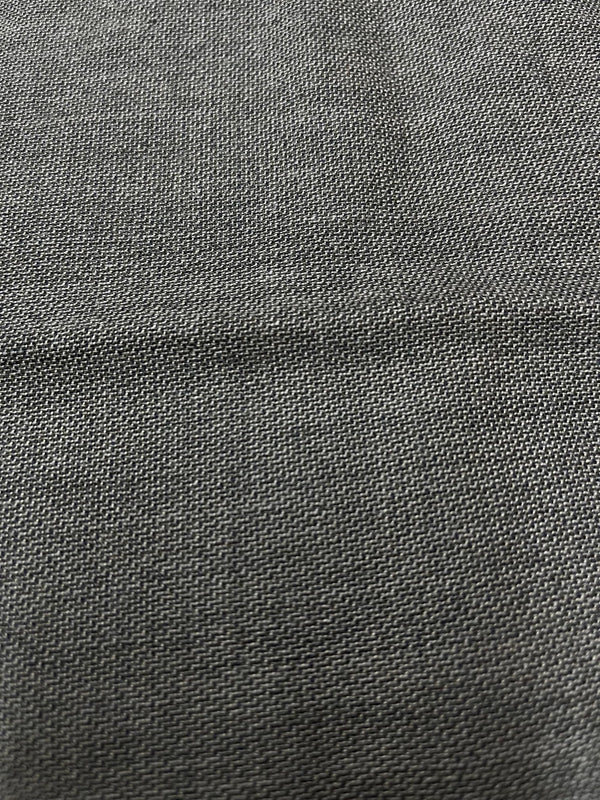 100% Wool Suiting Fabric by the Yard – Heather Olive Green