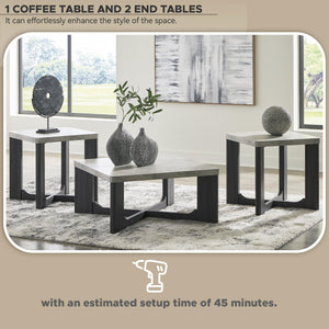 3-Piece Coffee & End Table Set