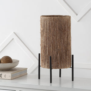 Woven Rattan LED Table Lamp 16.5"