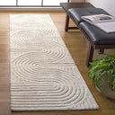 Mid-Century Modern Abstract Runner Rug 2'3" x 12'