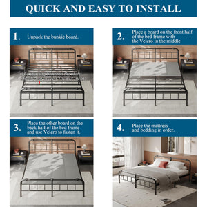 Queen Bunkie Board – Foldable Mattress Support Board