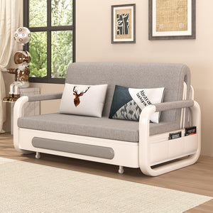 Pull-Out Sofa Daybed with Storage & Trundle
