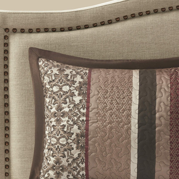 5-Piece Reversible Quilted Bedspread Set – Oversized King & Queen