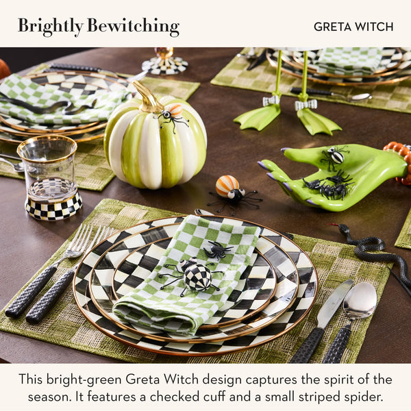 Ceramic Witch Hand Trinket Tray