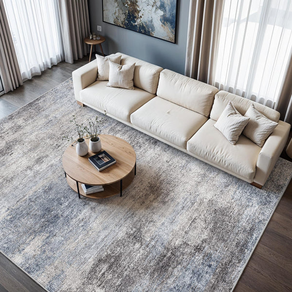 10x14 Area Rug – Washable, Low Pile, Non-Slip Backing, Stain-Resistant
