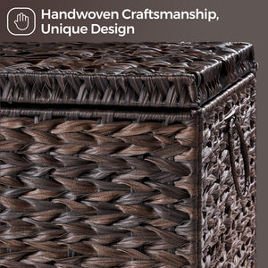 Woven Storage Basket with Lid