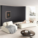 Oversized Modular Sectional Sofa with Removable Backrests & Deep Seat