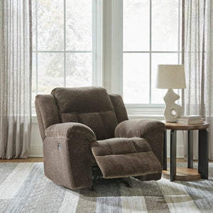 Manual Rocker Recliner with Pillow-Top Arms